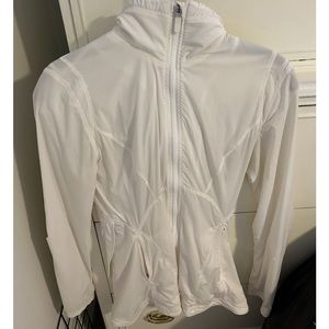 Lululemon White Windbreaker